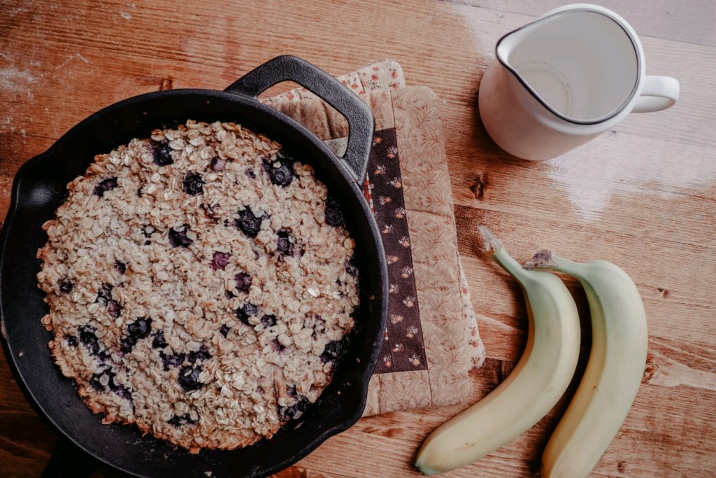 Easy and healthy breakfast ideas blueberry banana breakfast bake