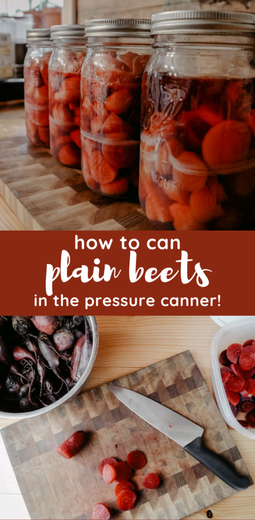 How To Can Plain Beets