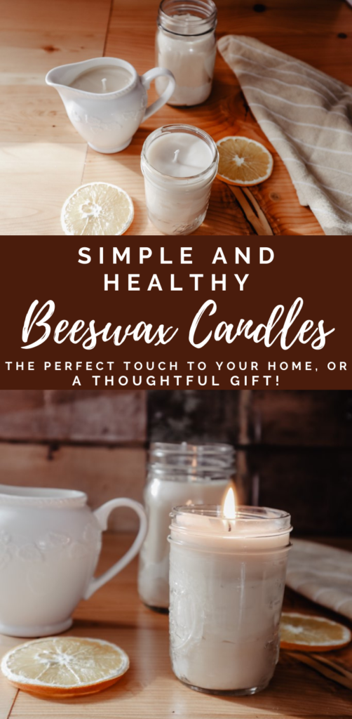 Simple Beeswax Candle Recipe - Wilson Homestead