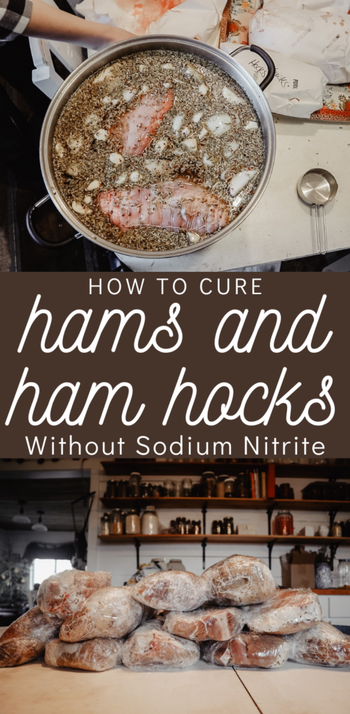 How To Cure Ham Without Sodium nitrite