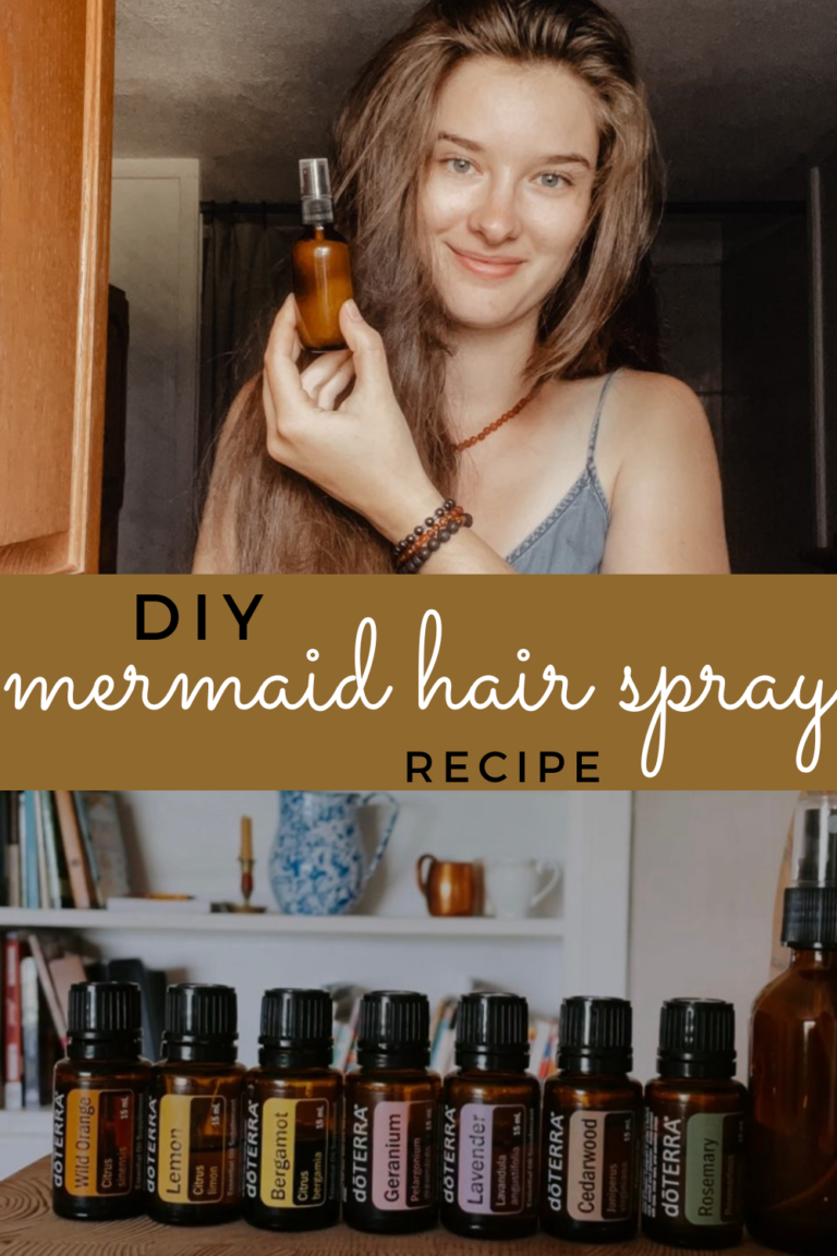 DIY Mermaid Hair Spray Recipe (for oily hair) Wilson Homestead