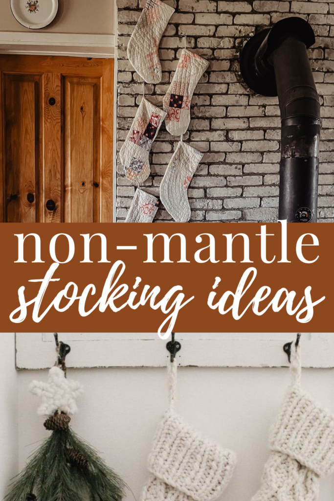 Hanging Stockings if You Have No Mantle