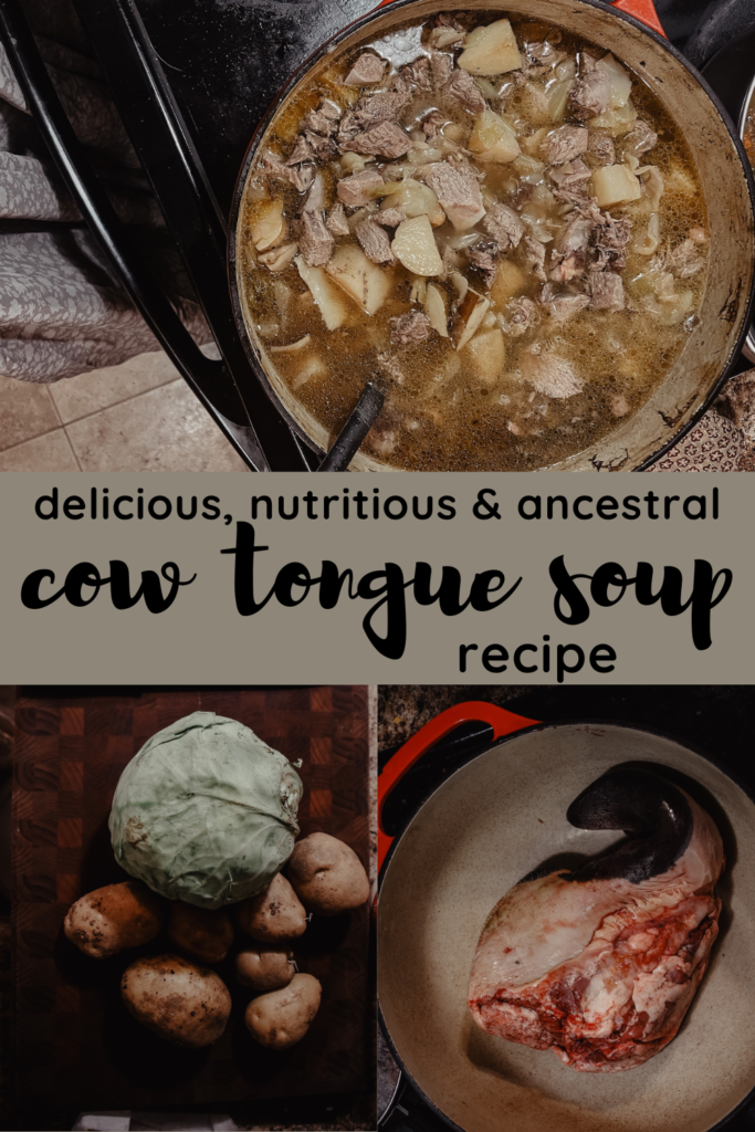 Delicious Cow Tongue Soup