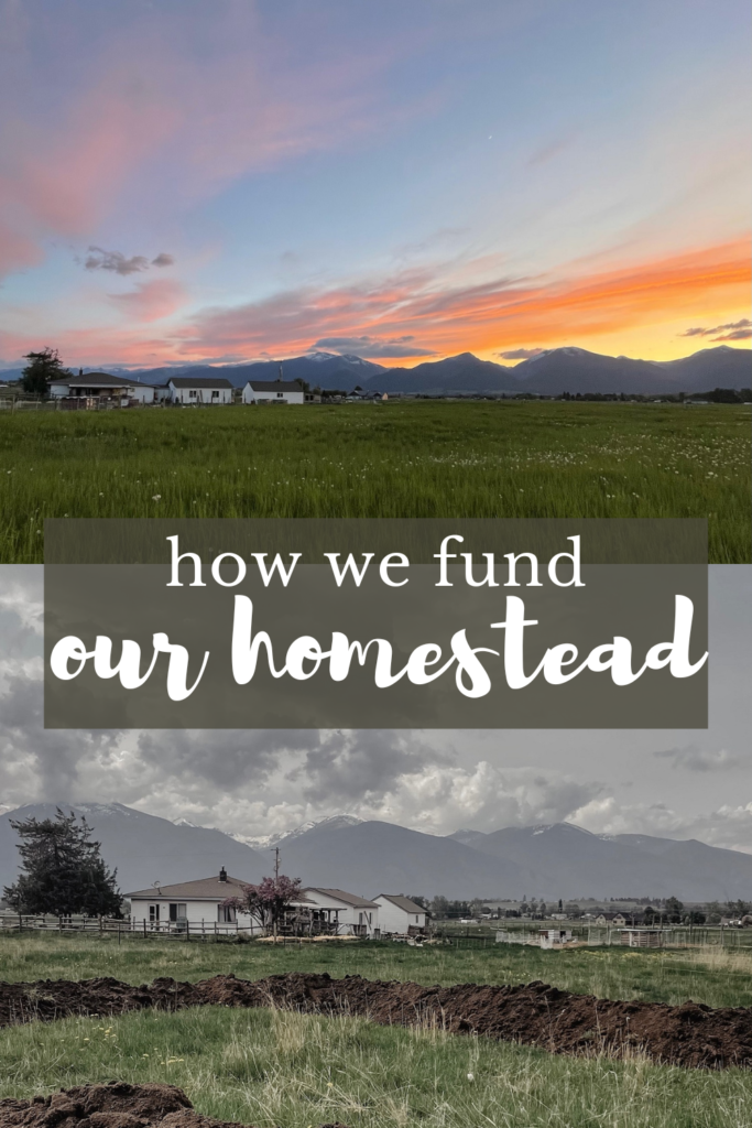 How we fund our homestead