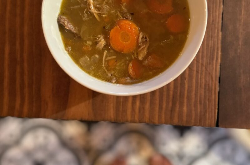 Nourishing chicken soup recipe - with no grains