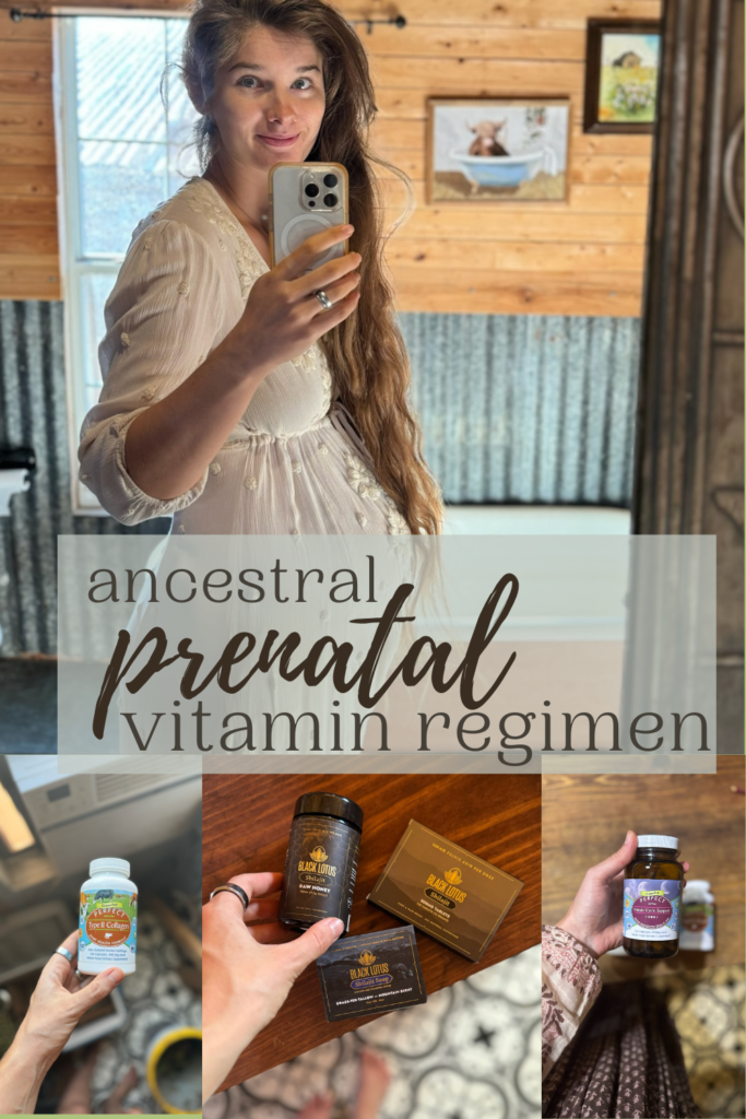 Prenatal vitamin regimen