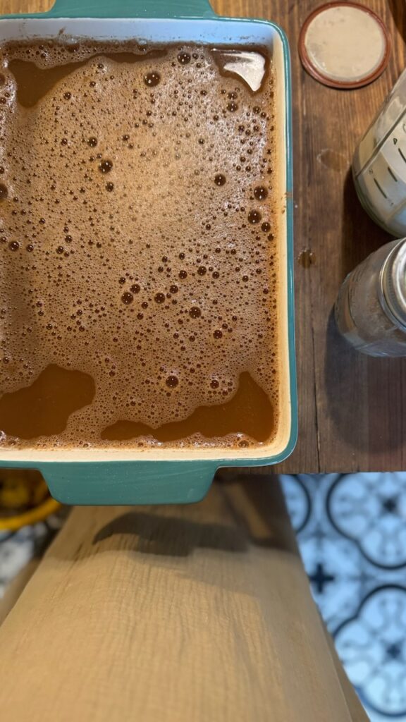 Apple Cider Jello for Fall